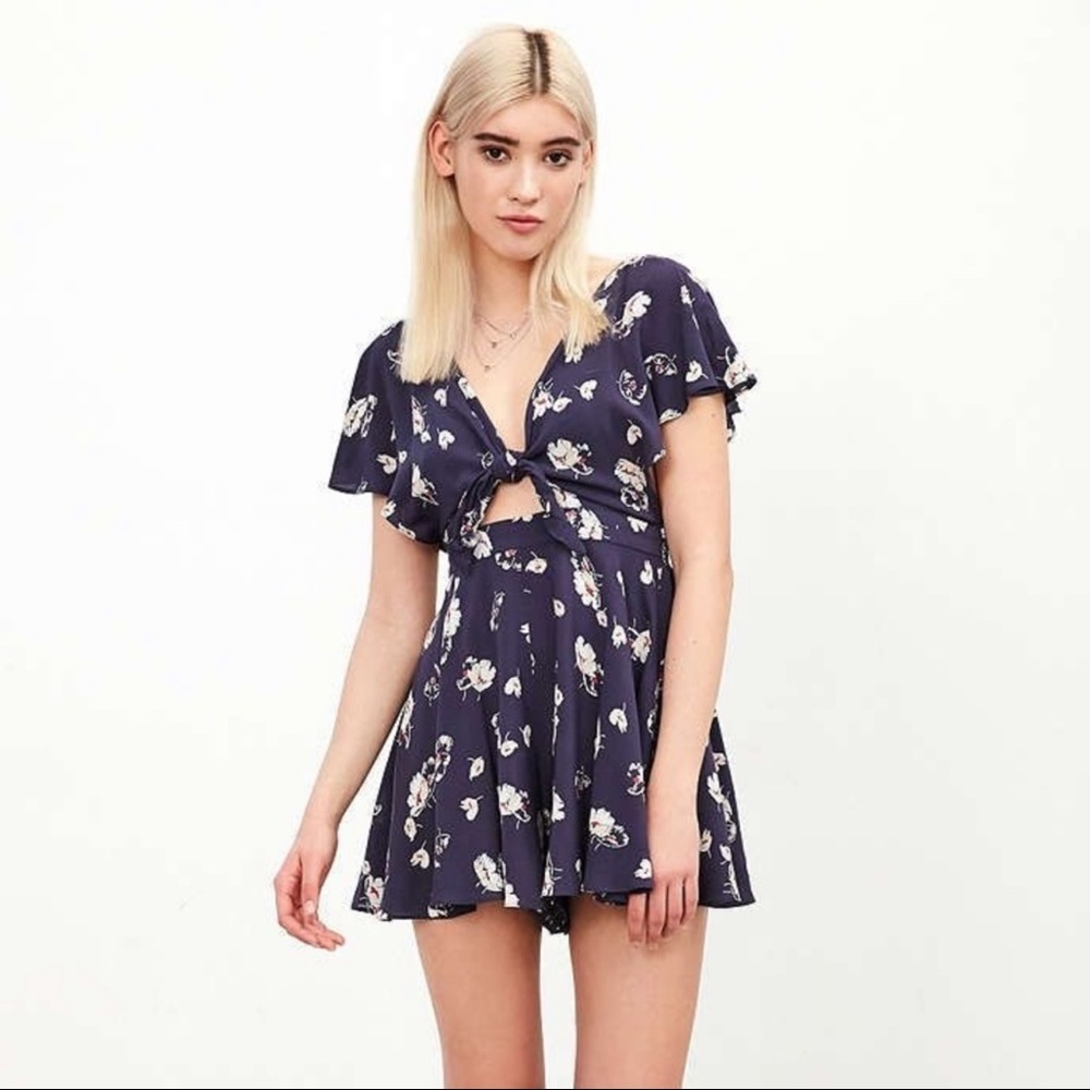 Urban Outfitters Floral Romper